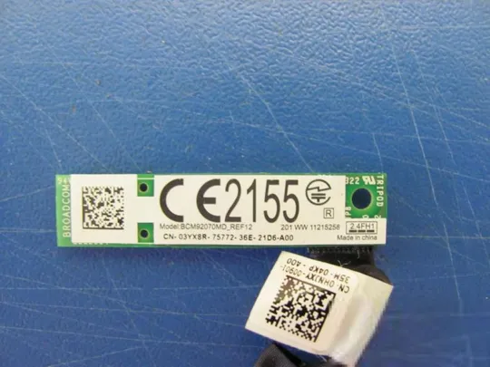 номер0001-11 Адаптер Bluetooth 03YX8R для DELL LATITUDE E5530 E5430 оригінал З аукціону