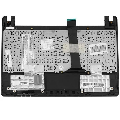 фото, Клавіатура для ноутбука ASUS (EeePC: 1011, 1015, 1016, 1018 Keyboard+Touchpad+передня панель) rus, black