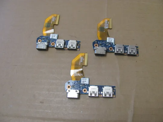 номер0919-5 Плата USB VGA 6050A2638201 6050A2559201 6050A2644201 зі шлейфом 6035B115401 6035B0101101 для HP EliteBook 745 840 G1 G2 оригінал Ціна