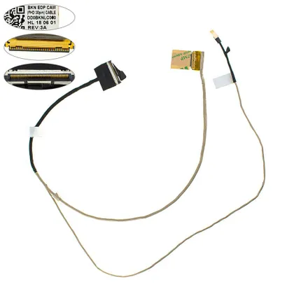 фото, Шлейф матриці для ноутбука Asus (RoG: GL703, GL703V, GL703VM, GL703VD) 30pin FHD LED (DD0BKNLC010)