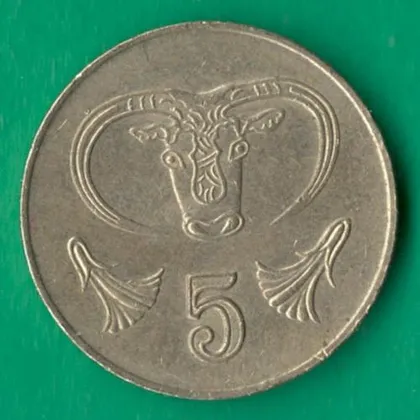 фото, 5 центів 2001 року Кіпр [КВ]
