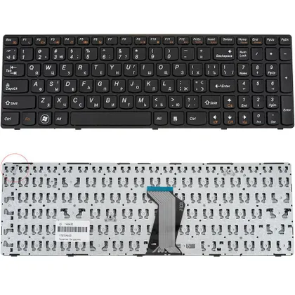 фото, УЦЕНКА ! Клавіатура для ноутбука Lenovo (B570, B575, B580, B590, V570, V575, V580, Z570, Z575)