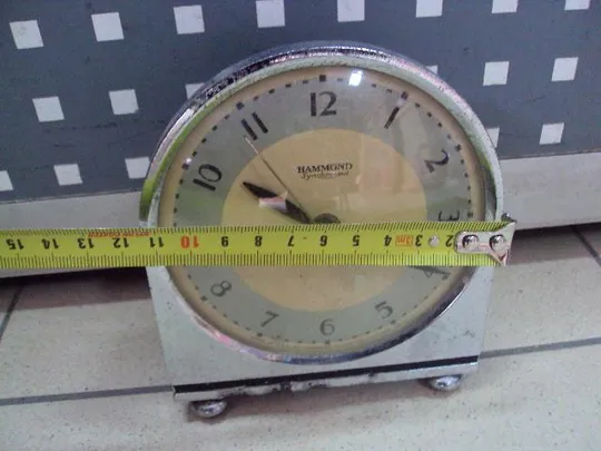 Часы настольные HAMMOND synchronous USA США высота 14 см №11400 Продаж