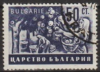 фото, 1940 - Болгарія - Збір яблук Mi.418