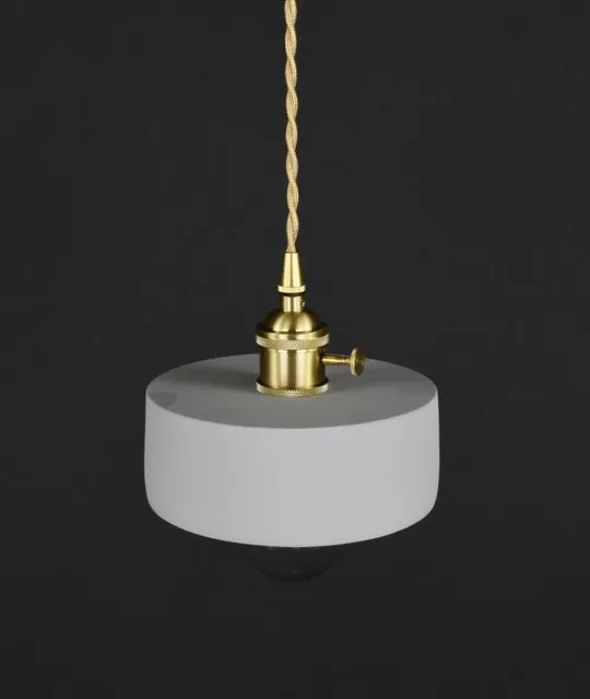 Люстра подвесная на 1 лампочку 27815 Латунь 20-160х15х15 см. Де купити