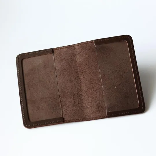 Обкладинка "Військовий квиток", темно-коричнева. З аукціону