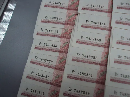 Банкноты Беларусь 50 рублей 2000 год Белоруссия серия Нг лот 52 шт (состояние не пресс) №18134 На торгах