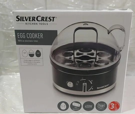 Яйцеварка Silvercrest з таймером З аукціону