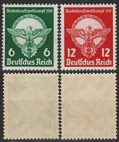 фото, 1939 - Рейх - Професійний конкурс Mi.689-90 *