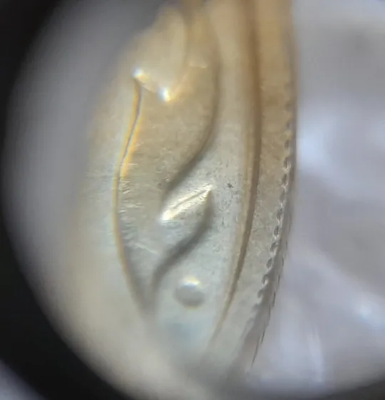 (6685) 50 копійок 2023 слід гурта на канті реверса (50 копеек 2023 след гурта, брак) Де купити