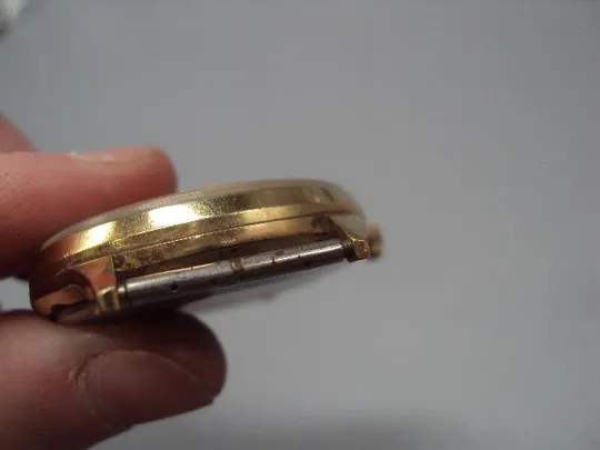 Мужские наручные часы Inturex календарь герб орел и корона позолота Ау1 Слава не на ходу №14698 З аукціону