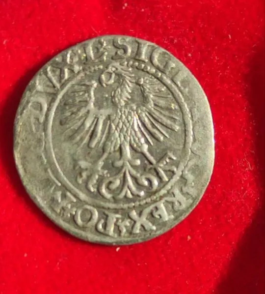 Купити 1561 год монета Литва полугрош рыцарь на коне серебро оригинал fk922