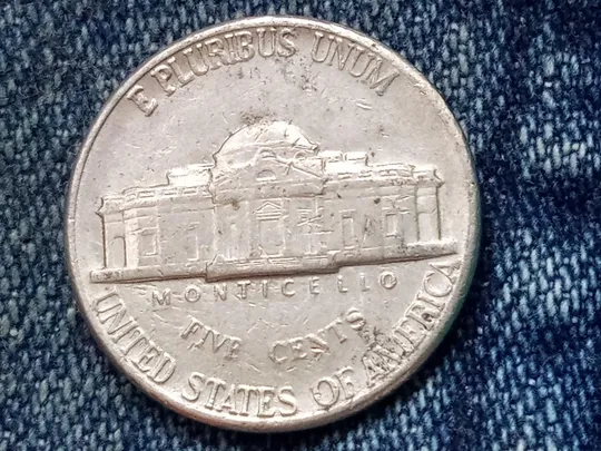 Купити США, 5 центов (1995 г.) P. Архитектура. Здание.