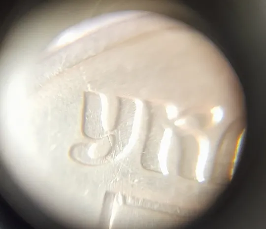 (2925) 50 копійок 1994 2АГ(а)м з розколами на аверсі (50 копеек 1994 брак трапеция) Продаж