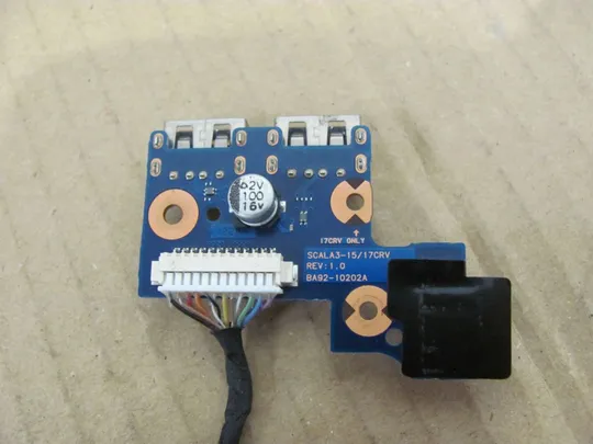 номер0176-13 USB плата BA92-10202A для SAMSUNG NP300 NP300E5C NP300E5A NP305 оригінал Інтернет-аукціон