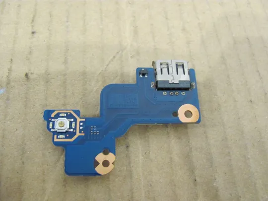 495-19 плата USB кнопка вкл BA92-07488A для SAMSUNG RV510 RV513 RV515 оригінал Де купити