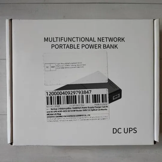 Джерело безперебійного живлення mini dc ups dc1018p 10400 mah 18w Продаж
