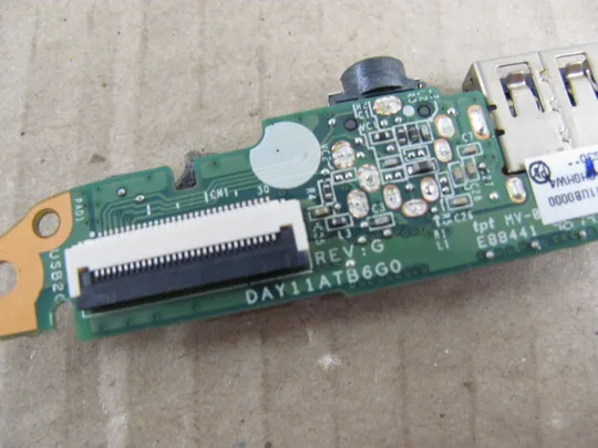 373-19 плата USB AUDIO DAY11ATB6G0  для HP Pavilion  17-F  17-P оригінал З аукціону