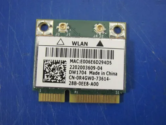 номер0239-2 WI-FI адаптер BCM943142HM 0R4GW0 для DELL Vostro 2520 3360 3560 Inspiron 5520 7720 оригінал Ціна