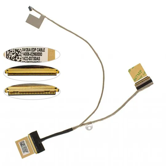 Шлейф матрицы для ноутбука ASUS (X412UA X412 V4000D V4000), (14005-02950000 1422-037T0AS) Ціна