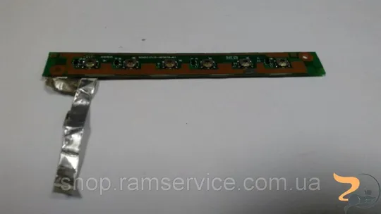 Кнопка включення TOSHIBA SATELLITE L350D, L350, *6050A2175101-HOTKEYB-A01, б/в Ціна