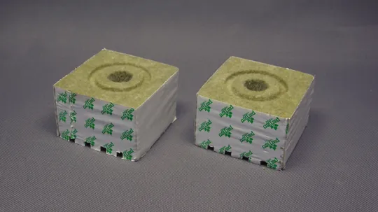 Кубік посадковий з мінеральної агровати 10*10*6,5см Pargro гідропоніка Торговий майданчик