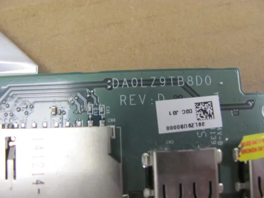 813-18 плата USB Card Reader DA0LZ9TB8D0  для LENOVO IDEAPAD U430P U430 оригінал З аукціону