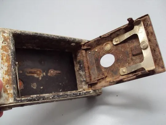 Фотоаппарат тушка Кодак гармошка корпус Kodak металл размер 15,5 х 8 см №14730с Інтернет-аукціон