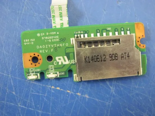 №181-16 CardReader DA0ZYVTH6F0 DA0ZYLTH6B0 для ASPIRE E 17 E5-721 E5-731 P276 ES1-711 оригінал Продаж