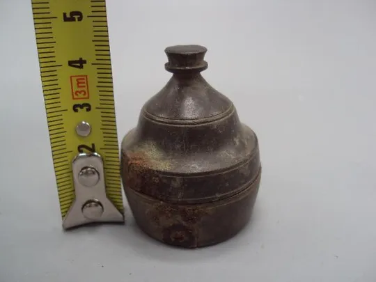 Купити Футляр коробочка для гири бронза чехол для гирьки высота 4,2 см №13503