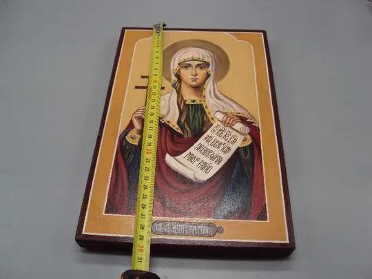 Купити Икона Святая мученица Татьяна дерево масло 29,5 х 19,4 см №13908