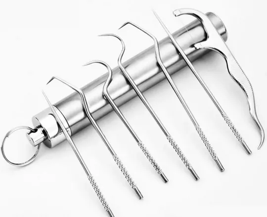 новий Набір для чищення зубів із 7 інструментів  nt743 Продаж