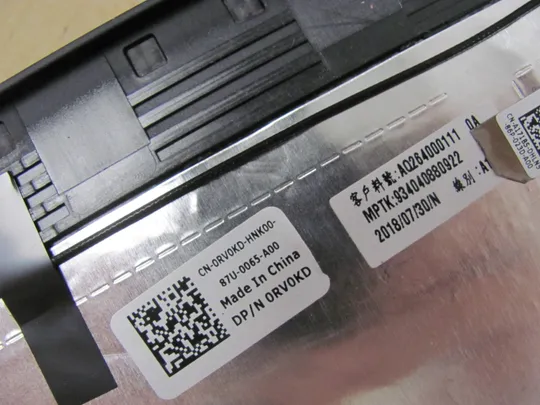 695-3 кришка матриці 0RV0KD AQ264000112 AQ264000111 для Dell Latitude 7380 E7380 оригінал Торговий майданчик