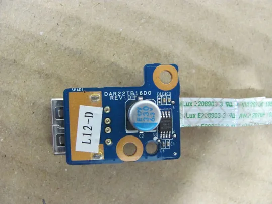 406-12 роз&#039;єм USB 4FAX1UB0000 DAR22TB16D0 для HP Pavilion G7 G7-1000 оригінал Інтернет-аукціон