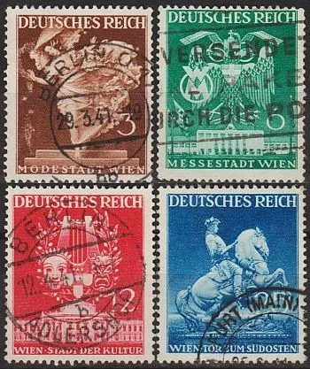 фото, 1941 - Рейх - Весняний ярмарок Mi.768-71 _4,0 €