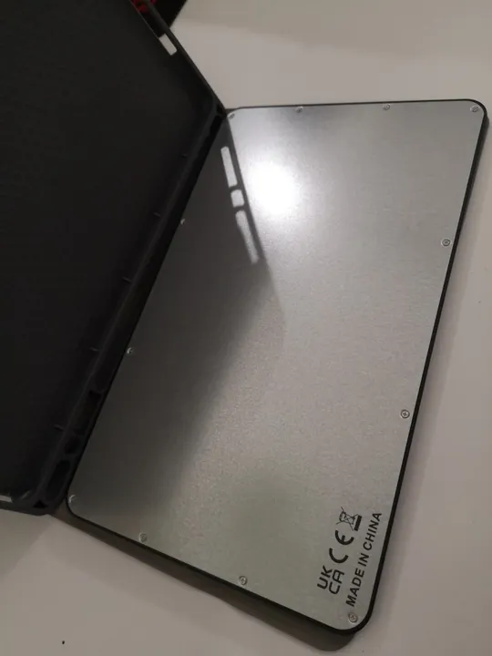 Знімна бездротова Bluetooth-клавіатура + підставка із захисною кришкою зі шкіри PU для планшета (чорна)  (17) Де купити