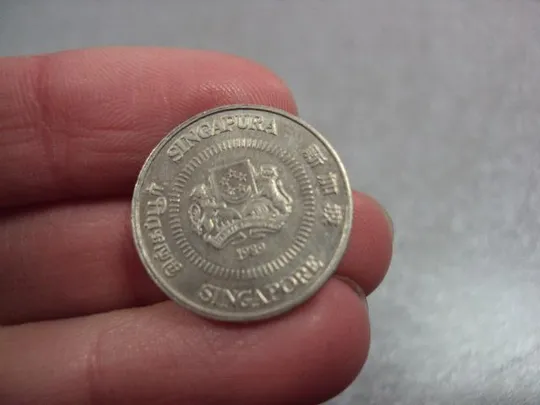 Купити монета сингапур 10 центов 1989 №8703