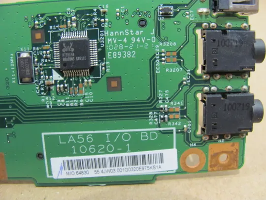 425-10 плата USB AUDIO  Card Reader  55.4JW03.001  для Lenovo   V560 B550   оригінал Недорого