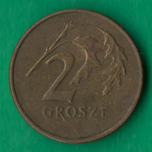 2 гроша 1992 року Польща [М] Ціна