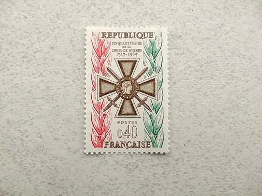 Поштова марка Франція &quot; Орден &quot; 1965 рік ** Ціна