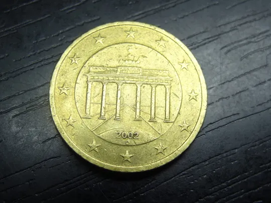50 євроцентів 2002 D Німеччина Ціна