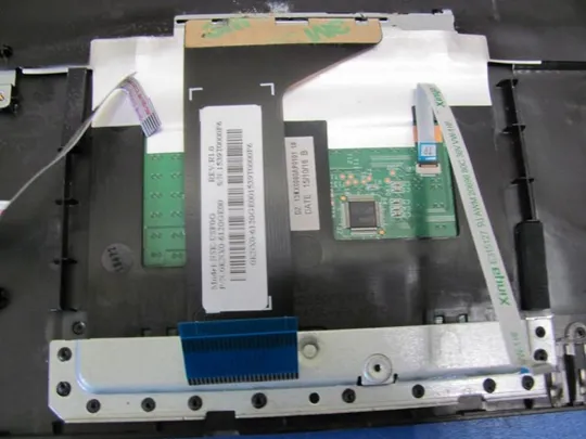 номер0090-2 Кришка панель палмрест та тачпад з клавіатурою для ASUS P2520 PC корпус кришка палмрест корпус топкейс верхня панель палмрест cover-C тачпад оригінал З аукціону