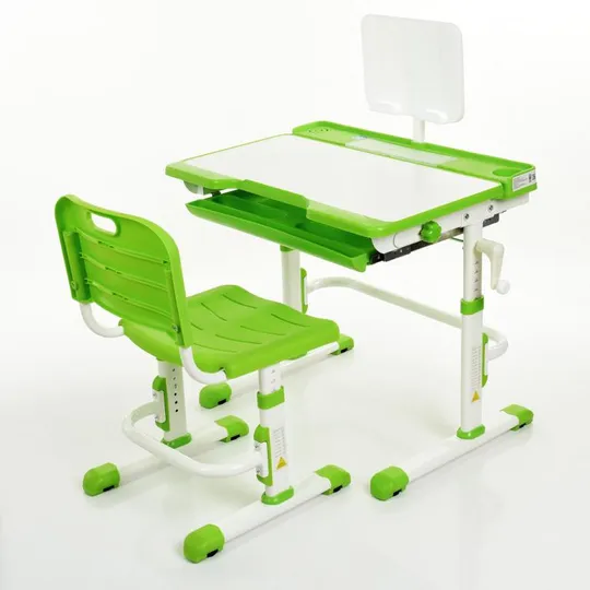 Детская Парта Bambi M 3111(2)-5, Регулируемая высота и наклон (до 60 °), с рег.стульч, подставка дл Недорого