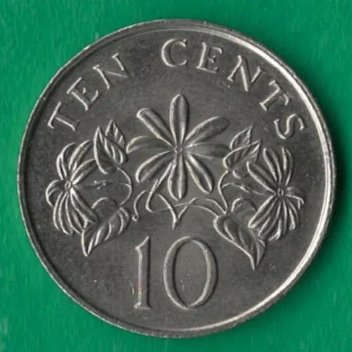 10 центів 1985 року Сінгапур [МШ] Ціна