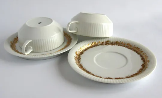 Супові чашки набір Secunda на 6 осіб, порцеляна, Rosenthal, Німеччина З аукціону