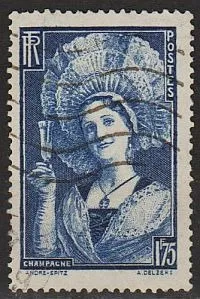 фото, 1938 - Франція - Шампань Mi.428 _2,50 EU