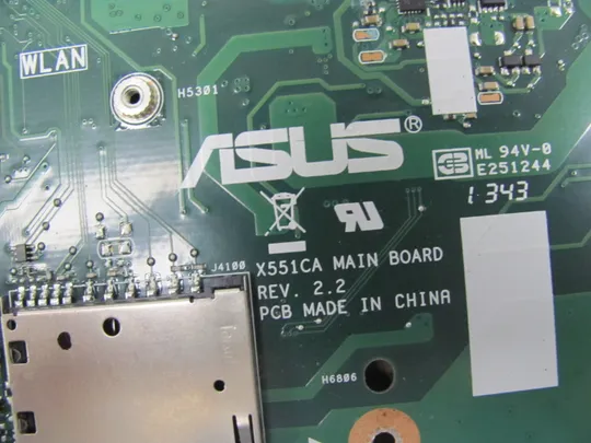 832-6  материнська плата 31XJCMB01I0 60NB0340-MB6030 SR0N9  i3-3217U для Asus X551 X551CA R512 R512M F551C  оригінал Недорого