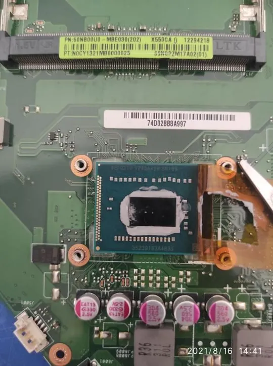 №46-16 материнська плата 60NB00U0-MBE030 для ASUS X550C оригінал Недорого