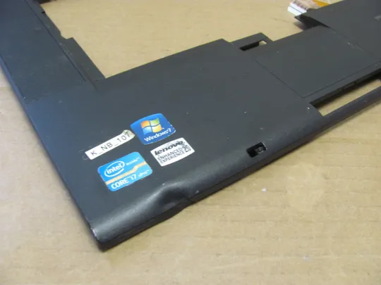 номер1032-2 корпус кришка Палмрест корпус топкейс Верхня панель палмрест cover-C тачпад 39.4KE06.002 для LENOVO T520 W520 оригінал З аукціону