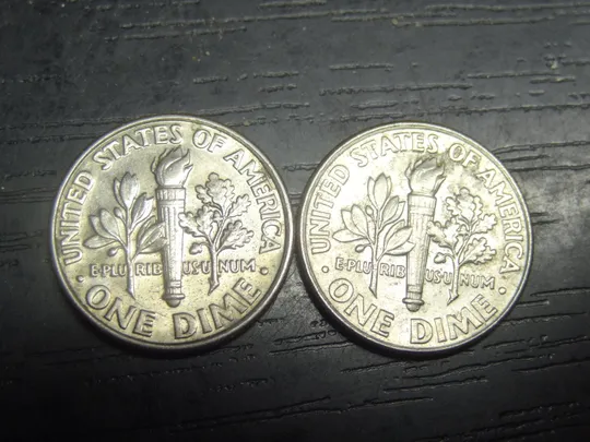 Купити 1 дайм 2007 США (два різновиди)